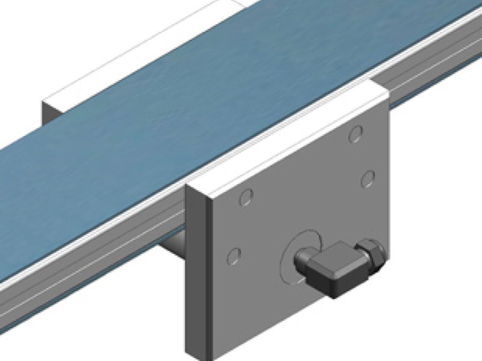 Center conveyor belt drive (drum) I-Tech
