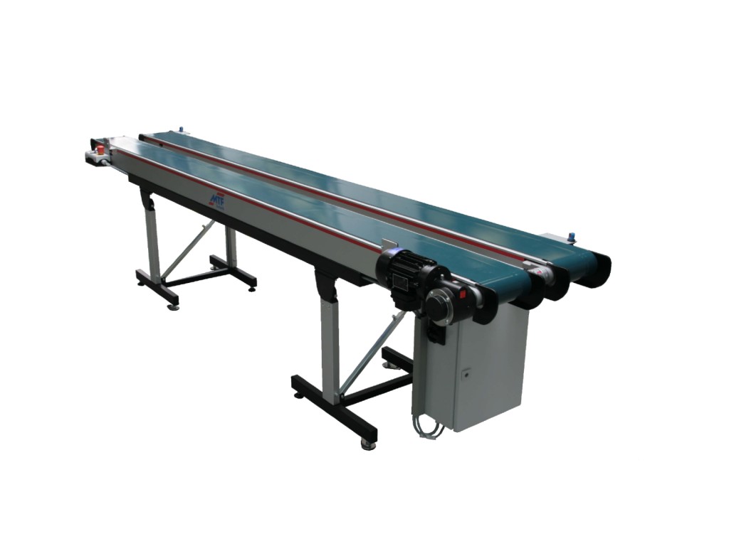 Double-track conveyor belt