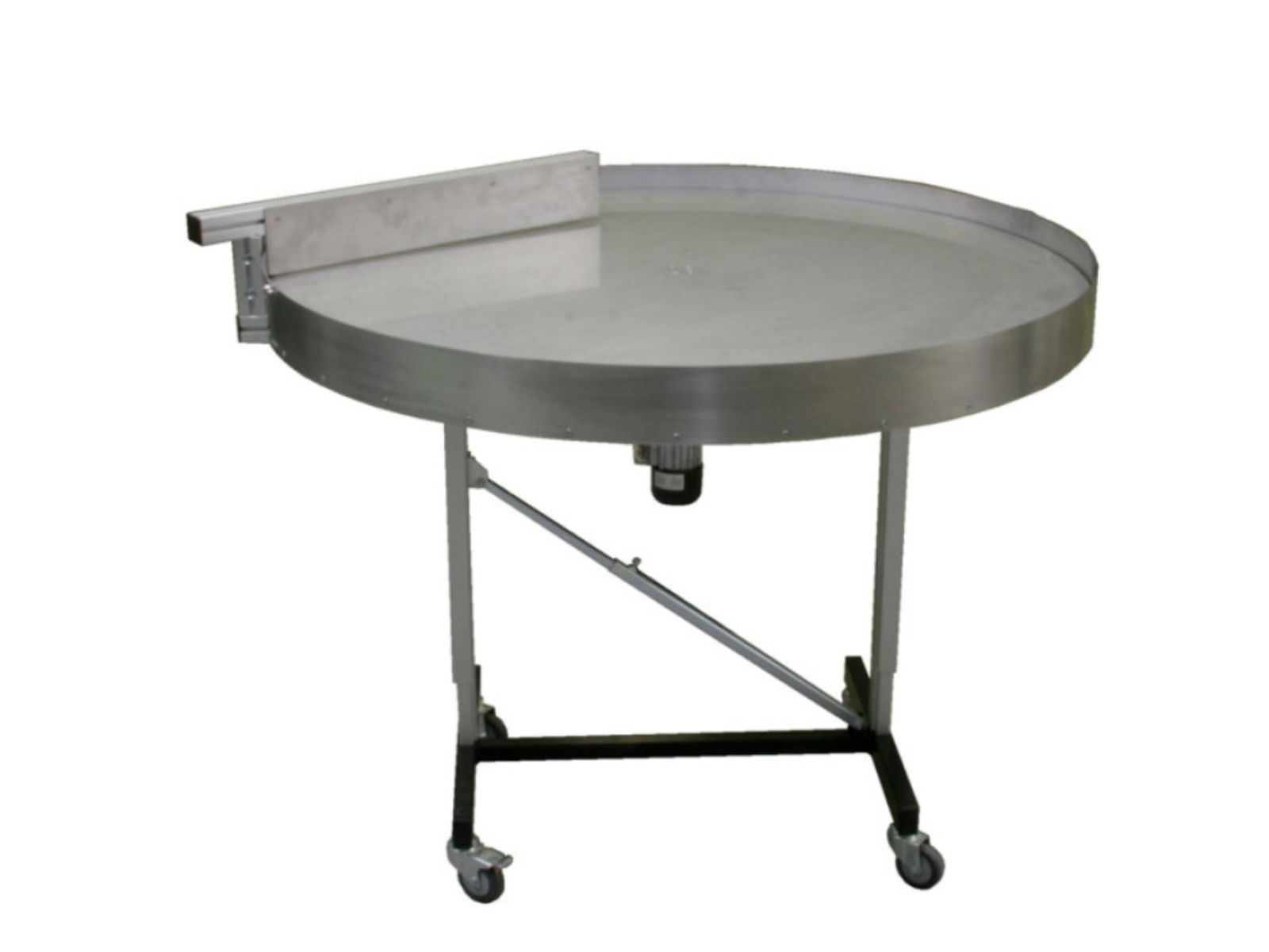 Rotary accumulation tables as buffers in packaging lines