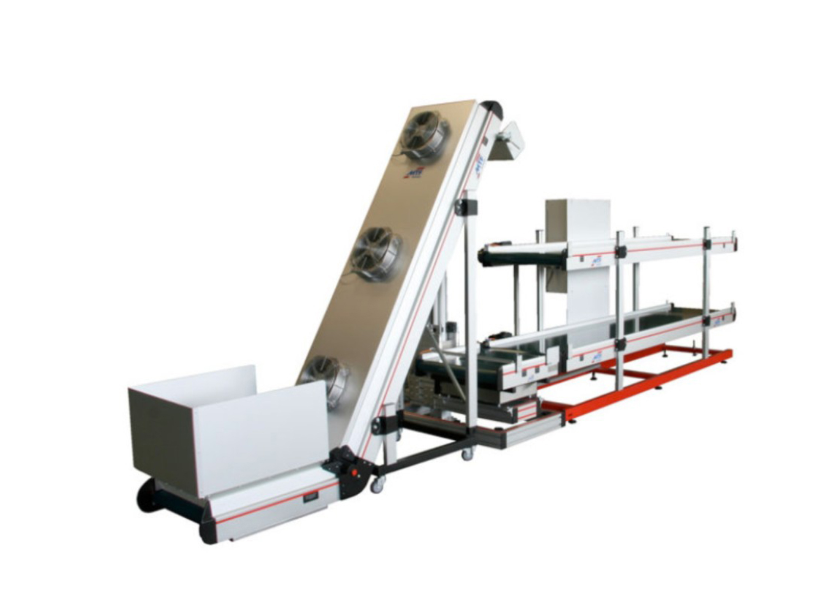 Floor buffers for plastic parts (cosmetics, packaging)