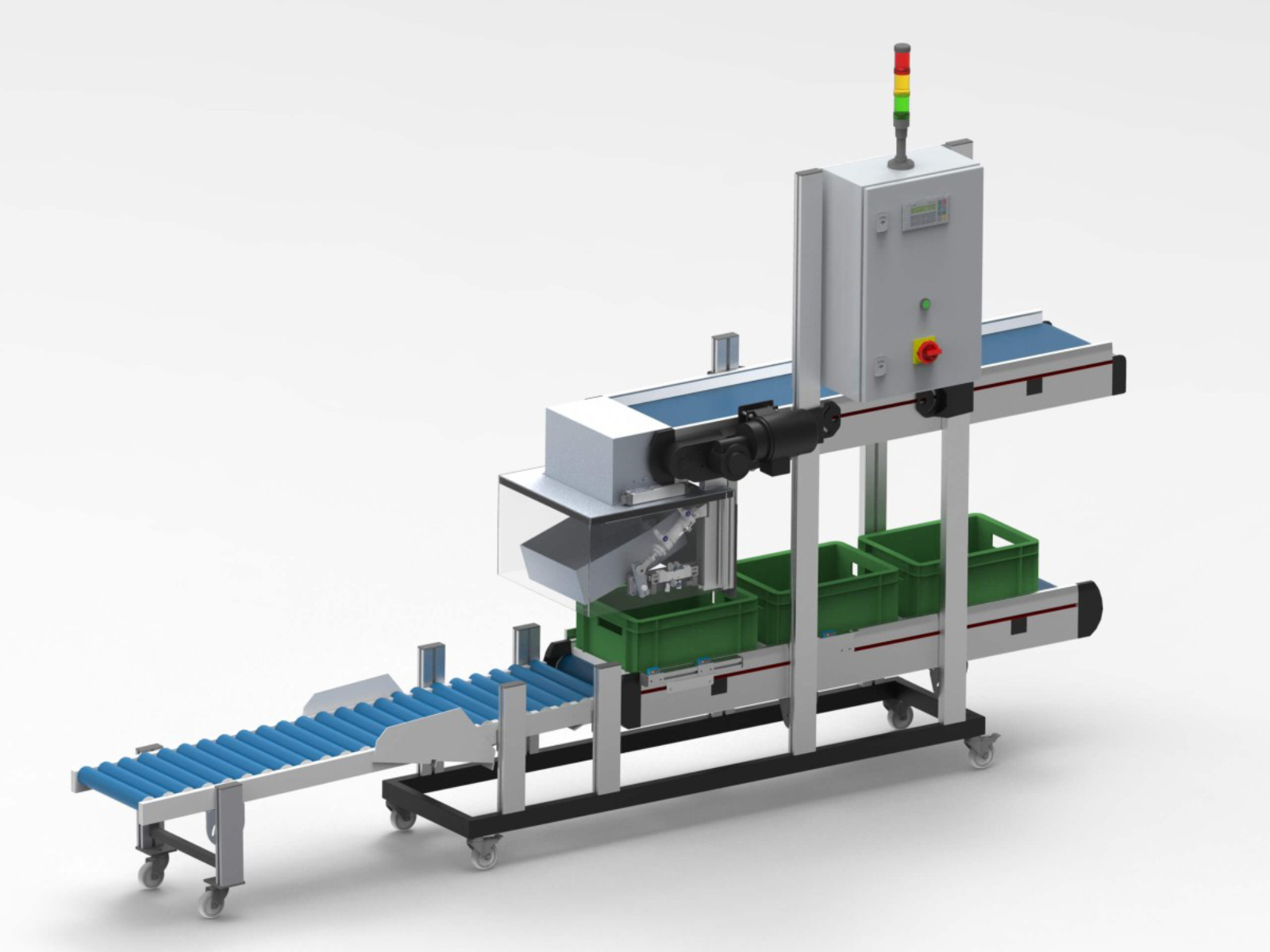Linear buffers for extruded parts