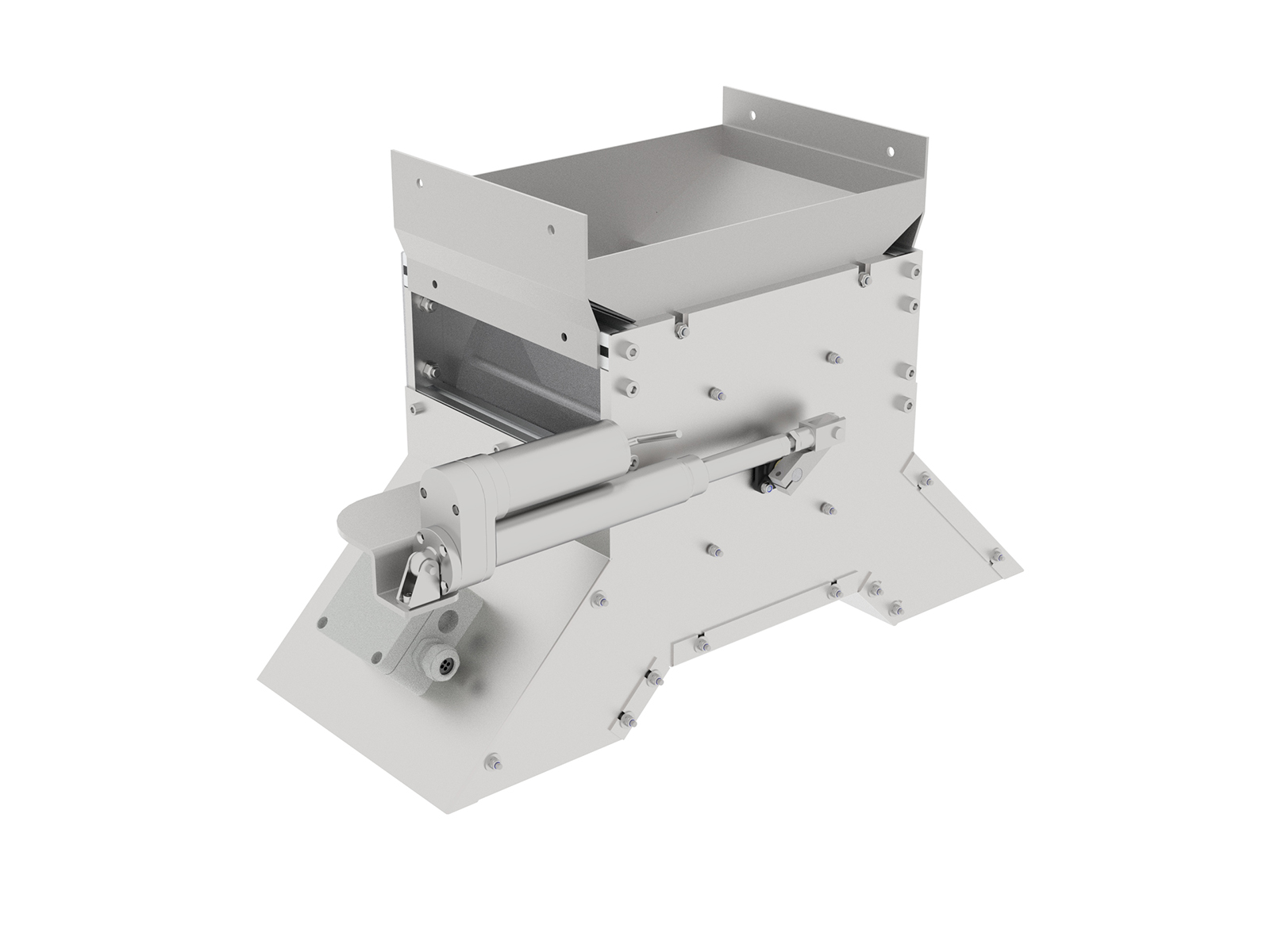 Reject chute type AW2-e-D