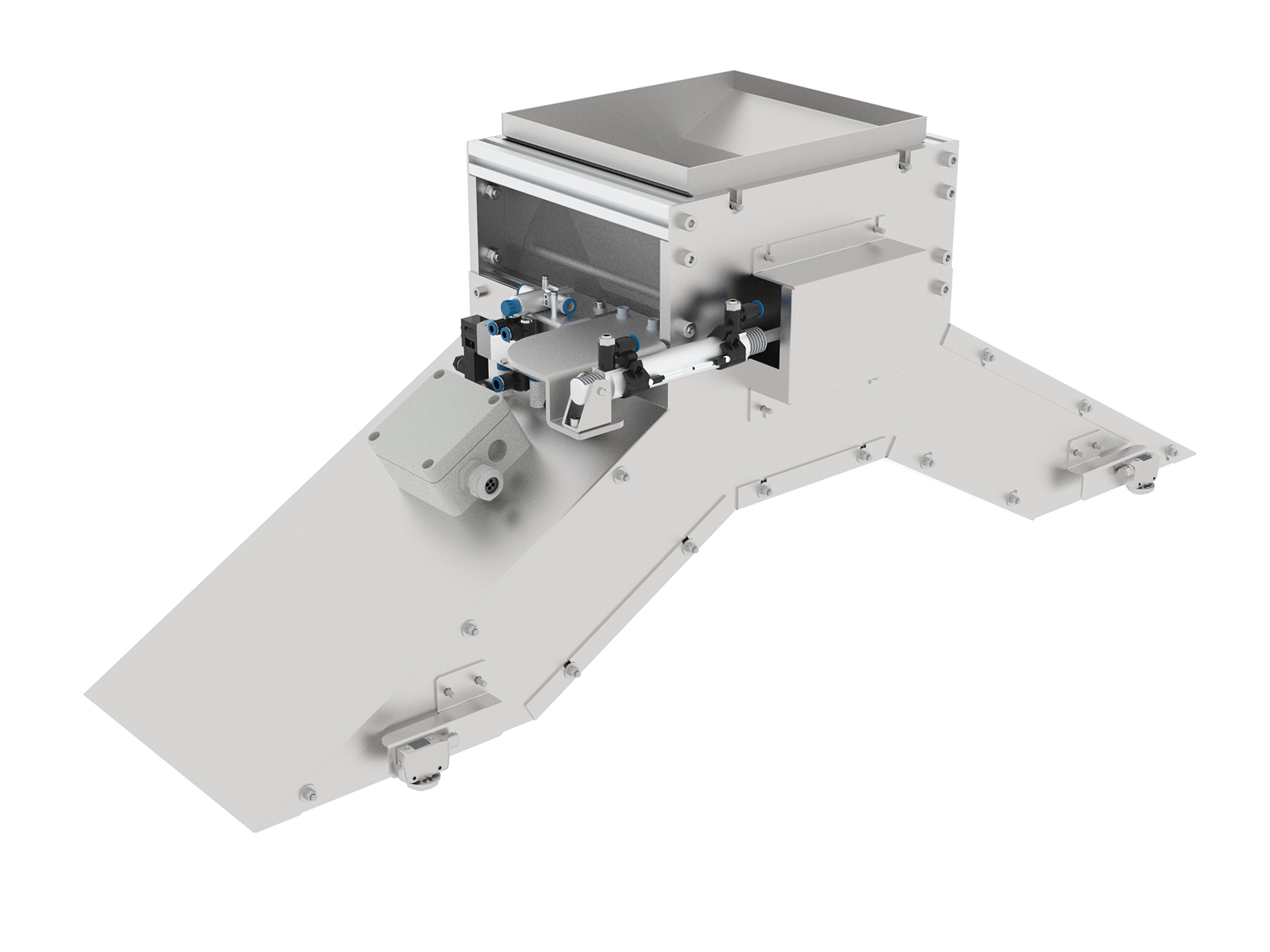 Reject chute type AW2-p-D