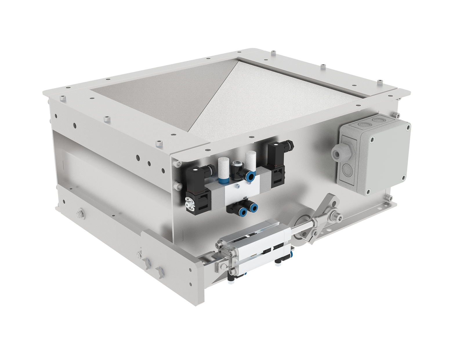 Reject chute type AW2-p-Km-v