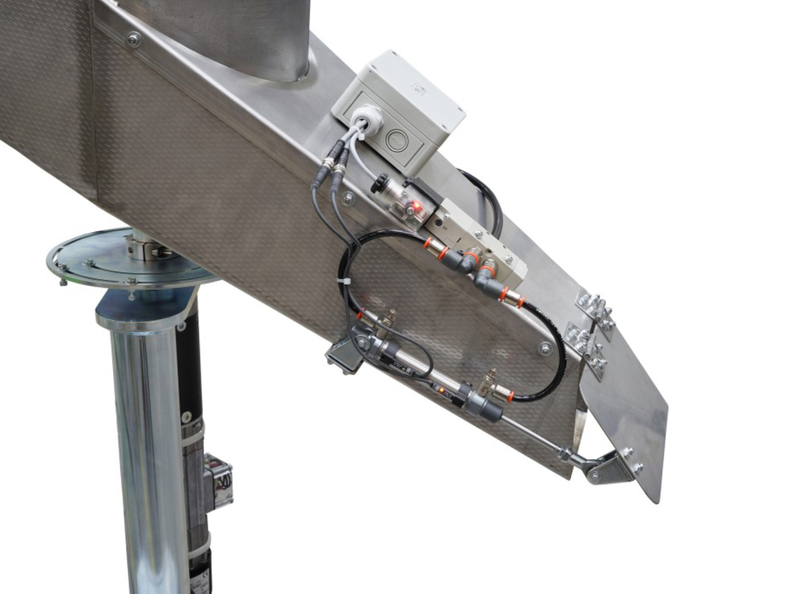 Pneumatic shutter