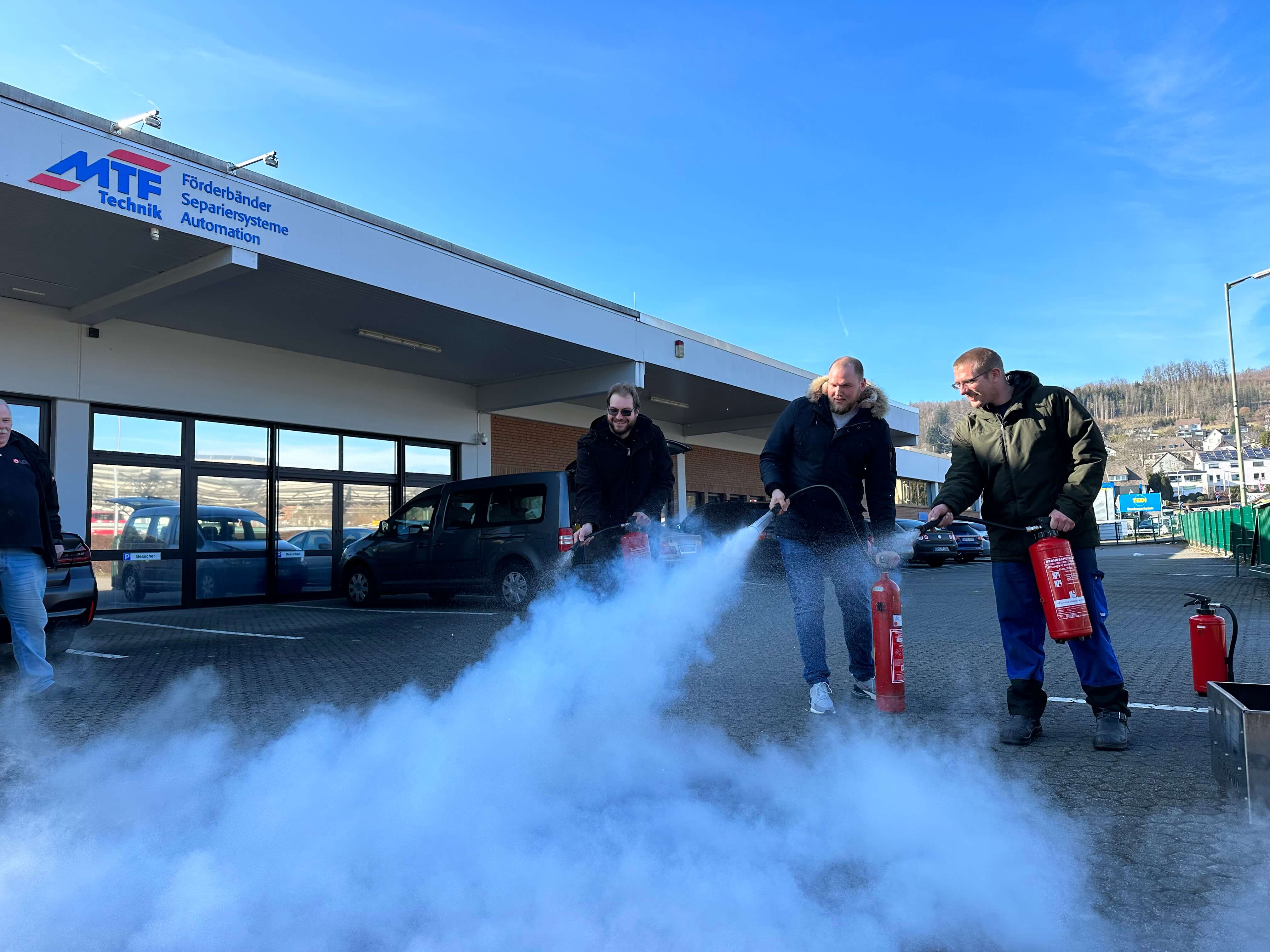 MTF Technik - Fire protection training for safety at work