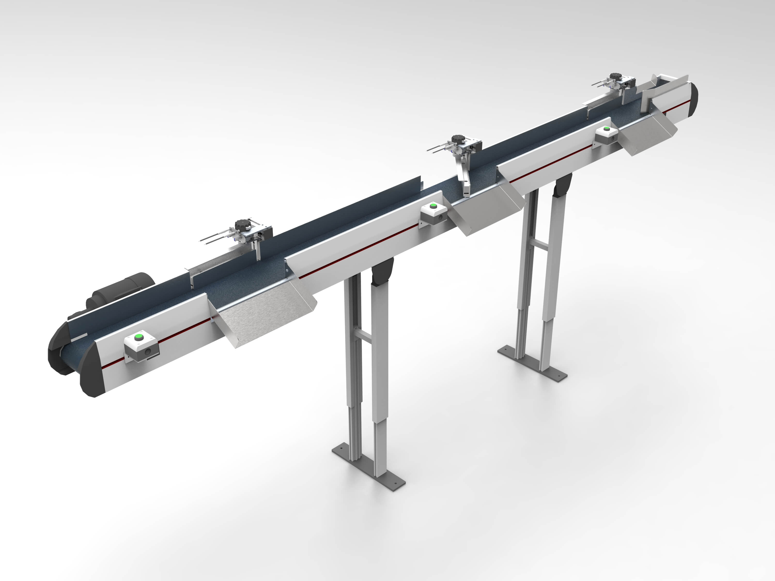 MTF Technik - Conveyors with Discharging Units