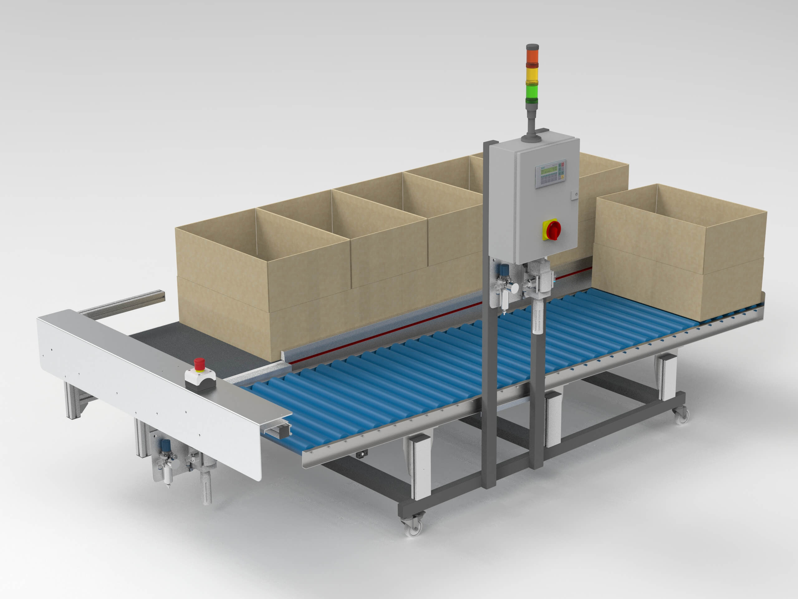 MTF Technik - Conveyors with Pneumatic Shifting Units